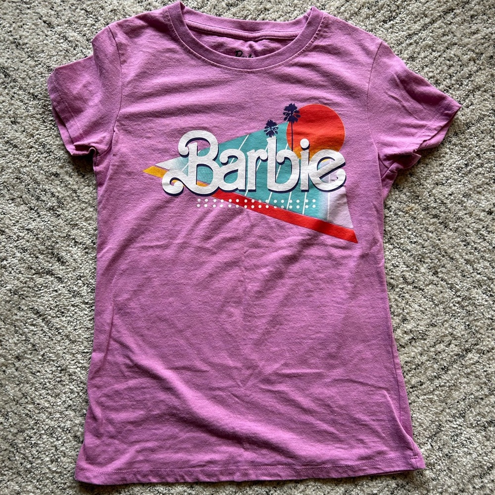 Barbie ladies Pink Graphic Tee